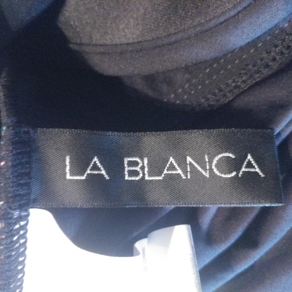 La Blanca Women's Tribal Print Swim Top - Picture 3 of 4